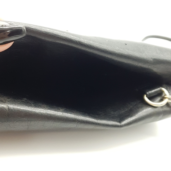 Vintage Wilson Accessories Australia Black Leather Mulit Compartment Crossbody - Picture 11 of 16